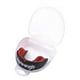 thumbnail image 2 of Protector Bucal Deportivo Protector De Goma Con Estuche Para Lacrosse Taekwondo Mma Negro Rojo, 2 of 5