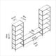 thumbnail image 5 of Rack Tv 43.5x30x150cm, 5 of 5