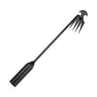 Magideal - Desmalezador Manual De Acero De Alto Carbono, Extractor De Hierba Portátil, Desmalezadora Multifuncional Para Bonsái, Patio Trasero, Patio, Plantación , Los 40Cm