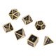 thumbnail image 5 of Juego De Dados Poliédricos De 7 Piezas, Juego De Dados De Juego De Guerra, Juego De Dados De Aleación De Colores, Negro, 5 of 5