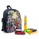 thumbnail image 3 of Los Caballeros del Zodiaco Mochila Escolar para Niños y Niñas, Mochila Infantil Ligera de Alta Calidad, Grande y Duradera Azul, 3 of 6