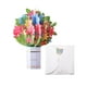 thumbnail image 1 of Tarjeta De Regalo Para El Día De La Madre, Ramo De Flores, Tarjeta Emergente Para Celebraciones, Mujer, Esposa, 217x167mm, Flor De Cerezo, 1 of 3