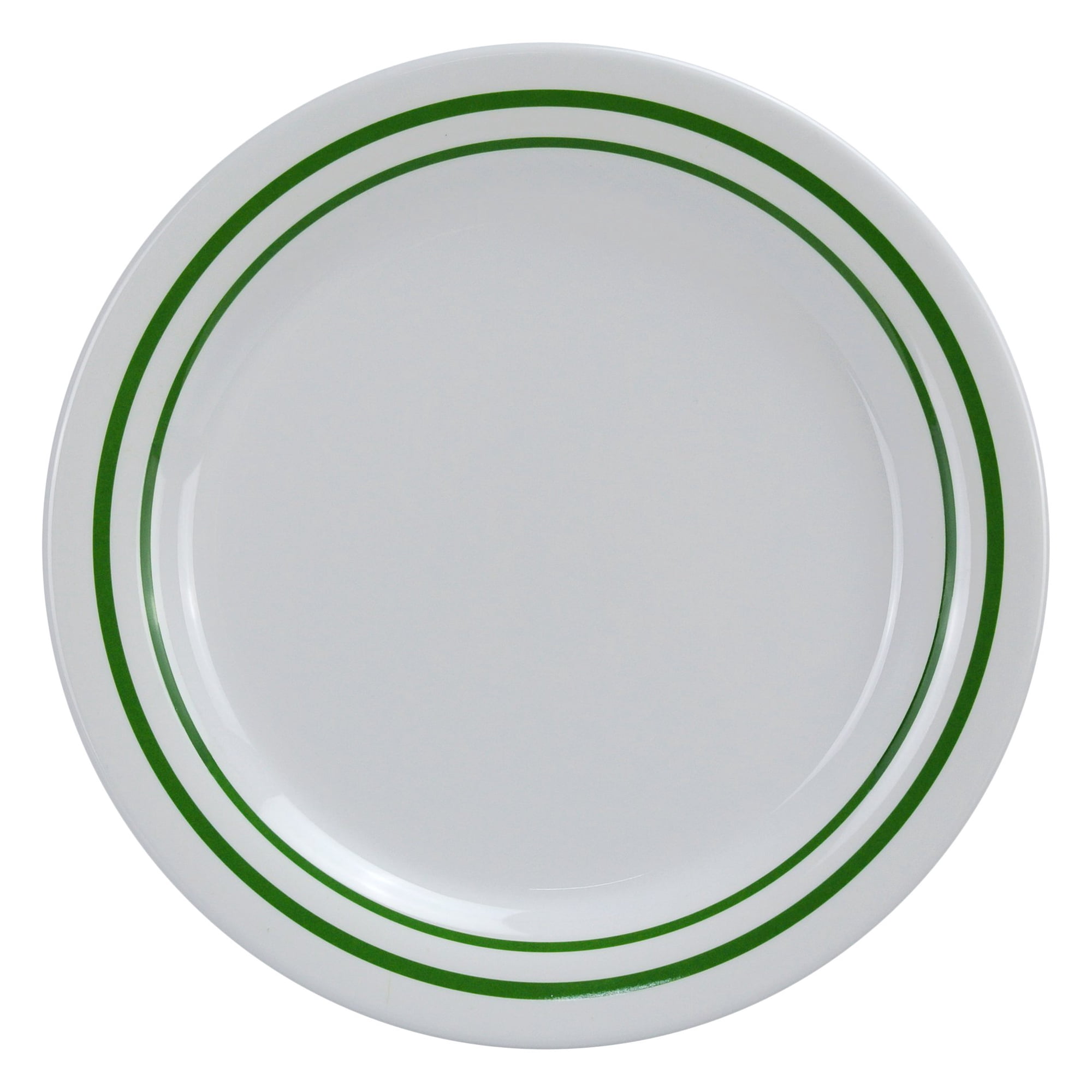 Plato Llano Yanco Pt-107, Melamina, Árbol De Pino, 18,4 Cm, Paquete De 48