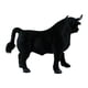 thumbnail image 1 of Muñeca de toro de artesanía de simulación, juguetes de animales en miniatura, adornos de escritorio, recuerdo de fiesta, figuras de negra, modelo, 1 of 4