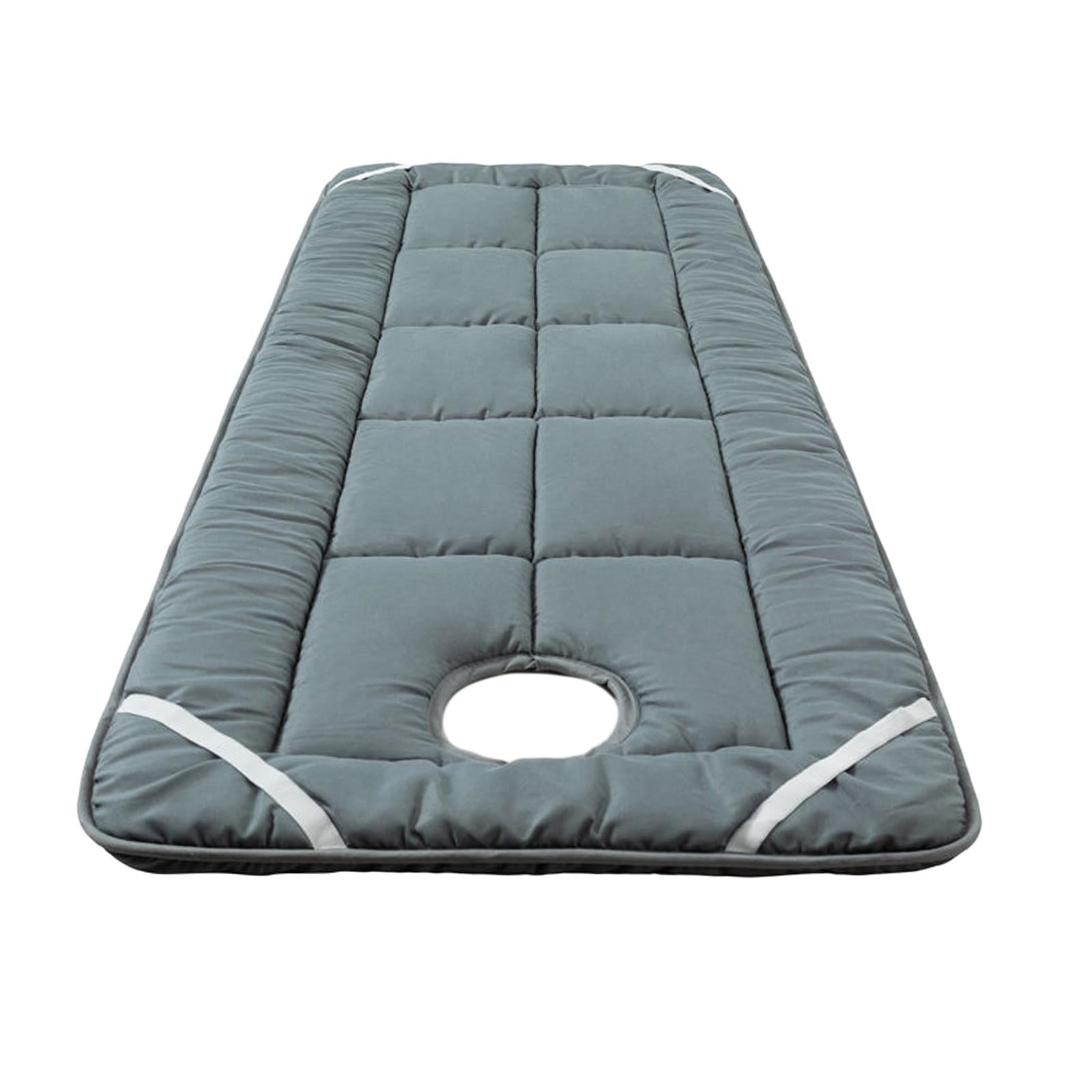 Magideal - Funda Para Cama De Salón, Funda Para Mesa De Spa Con Orificio Para Respirar En La Cara, Sábana De Poliéster Para Salón, Sábanas Para Salón De Belleza Gris