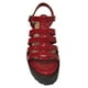 thumbnail image 3 of Sandalia Ecocuero ZAW48 Rojo, 3 of 5