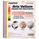 thumbnail image 1 of Papel Vellum PENPRIS 60 Hojas 12 Colores 21.6x27.9 cm, 1 of 6