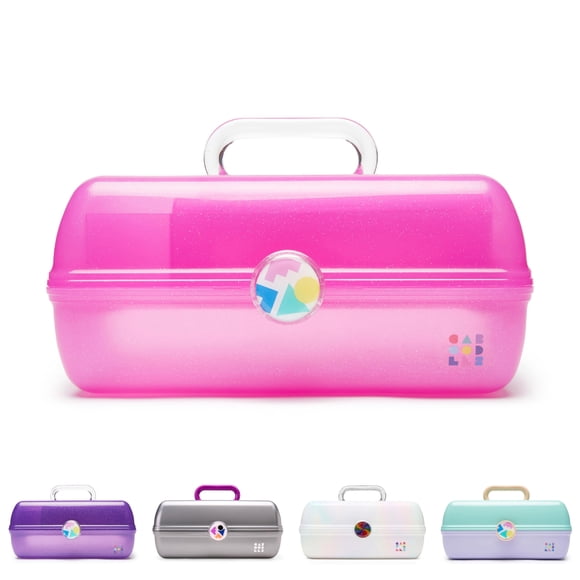 Organizador de maquillaje Caboodles On-The-Go Girl with Mirror Pink