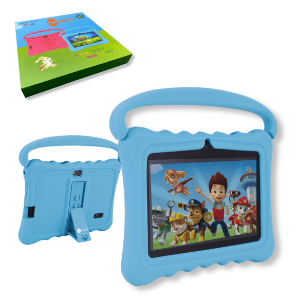 Tablet para niños 7 Pulg. WiFi Playstore Control Parental Azul