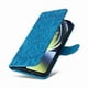 thumbnail image 4 of Funda tipo cartera FOXDOCK para OnePlus Nord CE 3 Lite , diseño girasol en relieve, cuero PU, cierre magnético, soporte y tarjetero, 4 of 5
