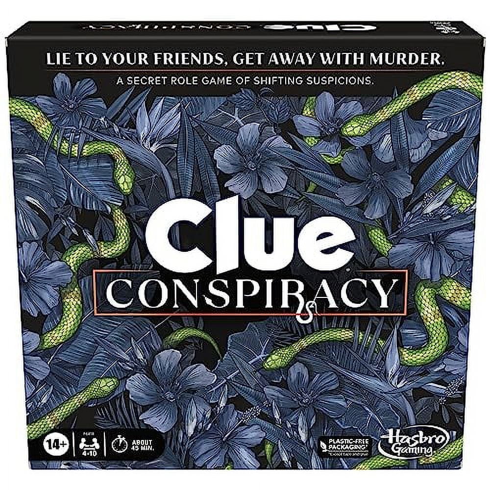 Juego De Mesa Clue Conspiracy Hasbro Gaming Para Adultos Y Adolescentes