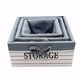 thumbnail image 3 of Caja Organizadora Panera Set 3 Pza C/Genero Cuadr. Blanca, 3 of 3