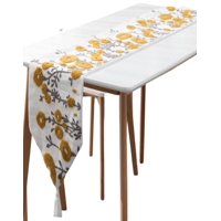 Todo Para El Hogar - Camino De Mesa Bordado Elegante 33 X 180Cm