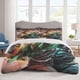 thumbnail image 1 of Demon Slayer Bedding Sets Cartoon Duvet Cover Lightweight 3 Piece Bet Sets for Kids Boys Girls, 1 of 5