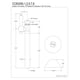 thumbnail image 2 of Válvula de cierre Kingston Brass CC83252 1/2" soldable x 3/8" OD, 2 of 2