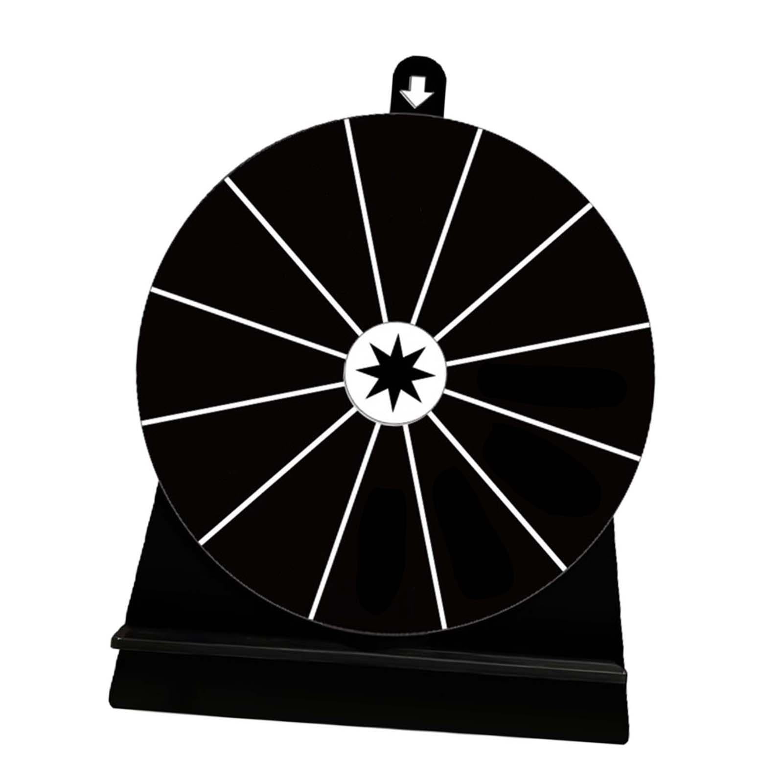 Magideal - Juego De Beber Con Ruedas Giratorias Para Adultos Smooth Stable Con El Juego De Giradrones Con Soporte De Soporte De Base Rueda De Premio Para El Jueg