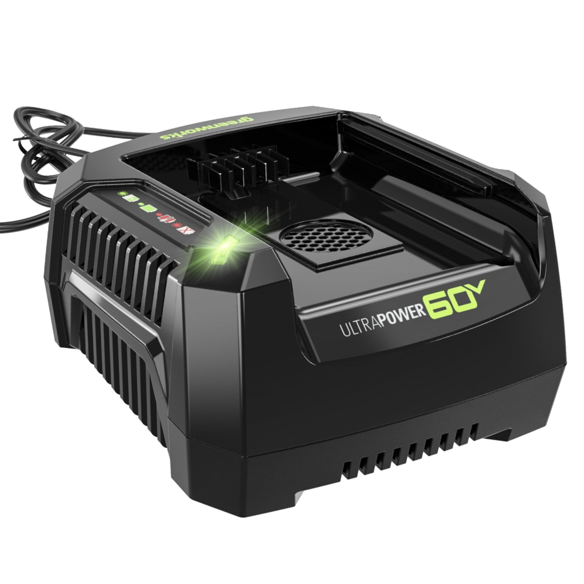 Cargador De Batería Greenworks Pro 60v Ultra Power 6a Rápido