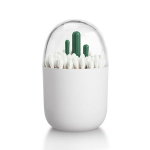 Veat00L - 1 Paquete Vacía Para Palillos De Dientes Para Plantas De Cuatro Estaciones, Caja De Hisopos De Algodón Animal, Reutilizable, Mantiene Los Hisopos Y Palillos De Dientes Limpios Y Fáciles De Almacenar