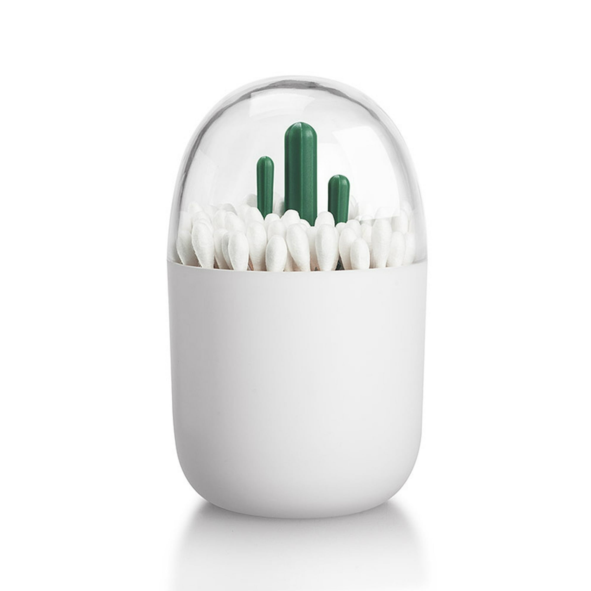 Veat00l - 1 Paquete Vacía Para Palillos De Dientes Para Plantas De Cuatro Estaciones, Caja De Hisopos De Algodón Animal, Reutilizable, Mantiene Los Hisopos Y Palillos De Dientes Limpios Y Fáciles De Almacenar