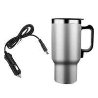 Magideal - Calentador Eléctrico Para Coche, Tazón Taza, Hervidor De Viaje, 12V, 0,48L, 12X15,5 Cm, Portátil, Máximo 70 Degreec, Para Agua, Té, Café, Leche, Resistente