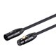 thumbnail image 1 of Cable XLR Monoprice Stage Right 3 m Chapado en Oro 16AWG, 1 of 6