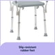 thumbnail image 5 of Silla de ducha Medline sin respaldo con brazos, 160-210 cm, gorra de 160 kg., 5 of 6