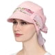 thumbnail image 1 of Gorras Chemo Hats Con Forro De Algodón De Bambú Para Vendedores De Periódicos Rosas, 1 of 6