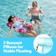 thumbnail image 3 of Flotadores inflables para piscina Sloosh para adultos, 2 paquetes con hojas tropicales, 3 of 7