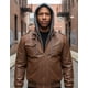 thumbnail image 1 of Chaqueta de Cuero Genuino Caballeros Hombre Importada, 1 of 3