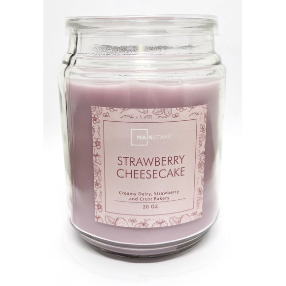 Velas Aromática Strawberry Cheesecake