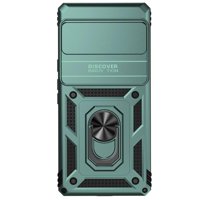 Estuche Gangxun Para Google Pixel 6 Pro, Soporte Giratorio 360°, Estilo Mecánico Y Magnético