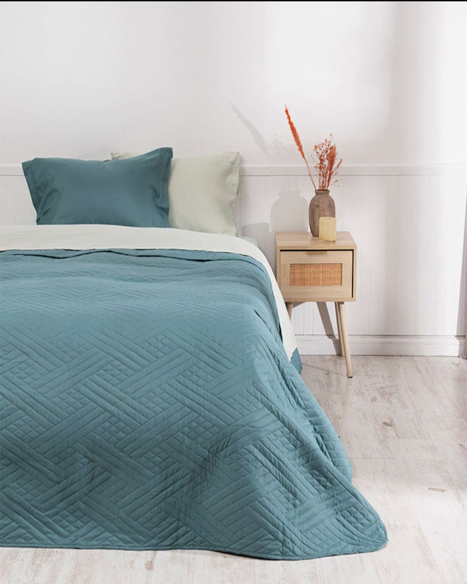 Mashini - Quilt 1,5 Plaza Más Sabanas Mas 1 De Almohada De Regalo