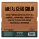 thumbnail image 5 of Réplica de caja metálica de cartón Fanattik Metal Gear Solid 2, 5 of 9