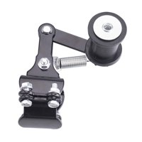 Magideal - Tensor De Cadena De Motocicleta, Tensor De Cadena De Rueda De Rodillo, Perno De Metal Duradero, Ajustador Automático En Rodillo Para Bicicleta De Moto