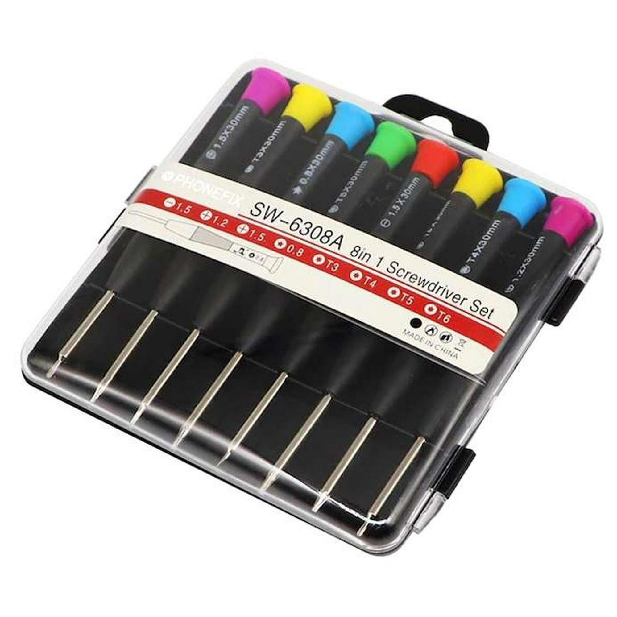 Gen - Set Juego De Herramientas Destornilladores De Precision Torx Multicolor
