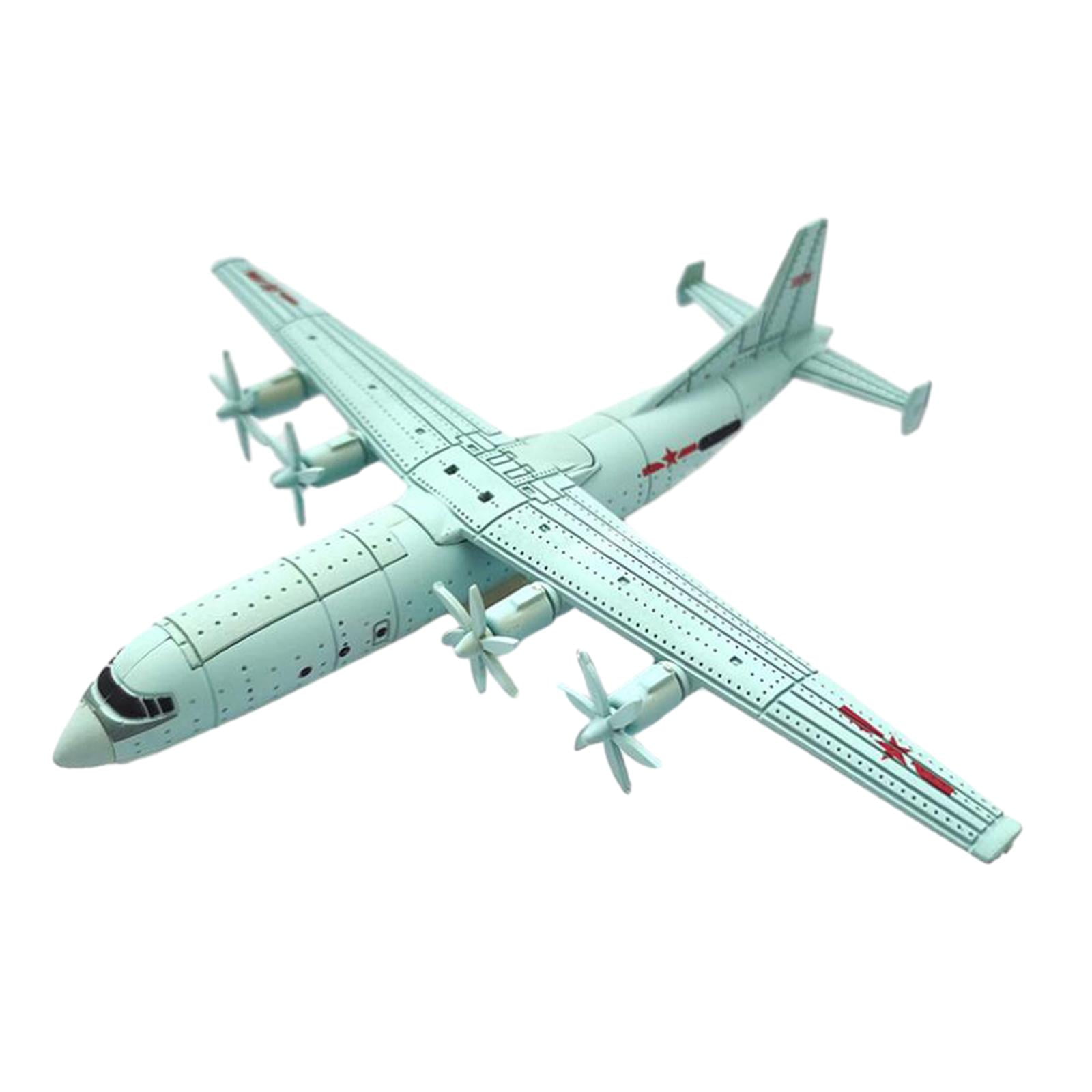 Bothyi - Modelo De Aviación 4d Hecho A Mano Escala 1/240 Para Recuerdos De Fiesta, Escena De Mesa Para Niños, Avión De Transporte