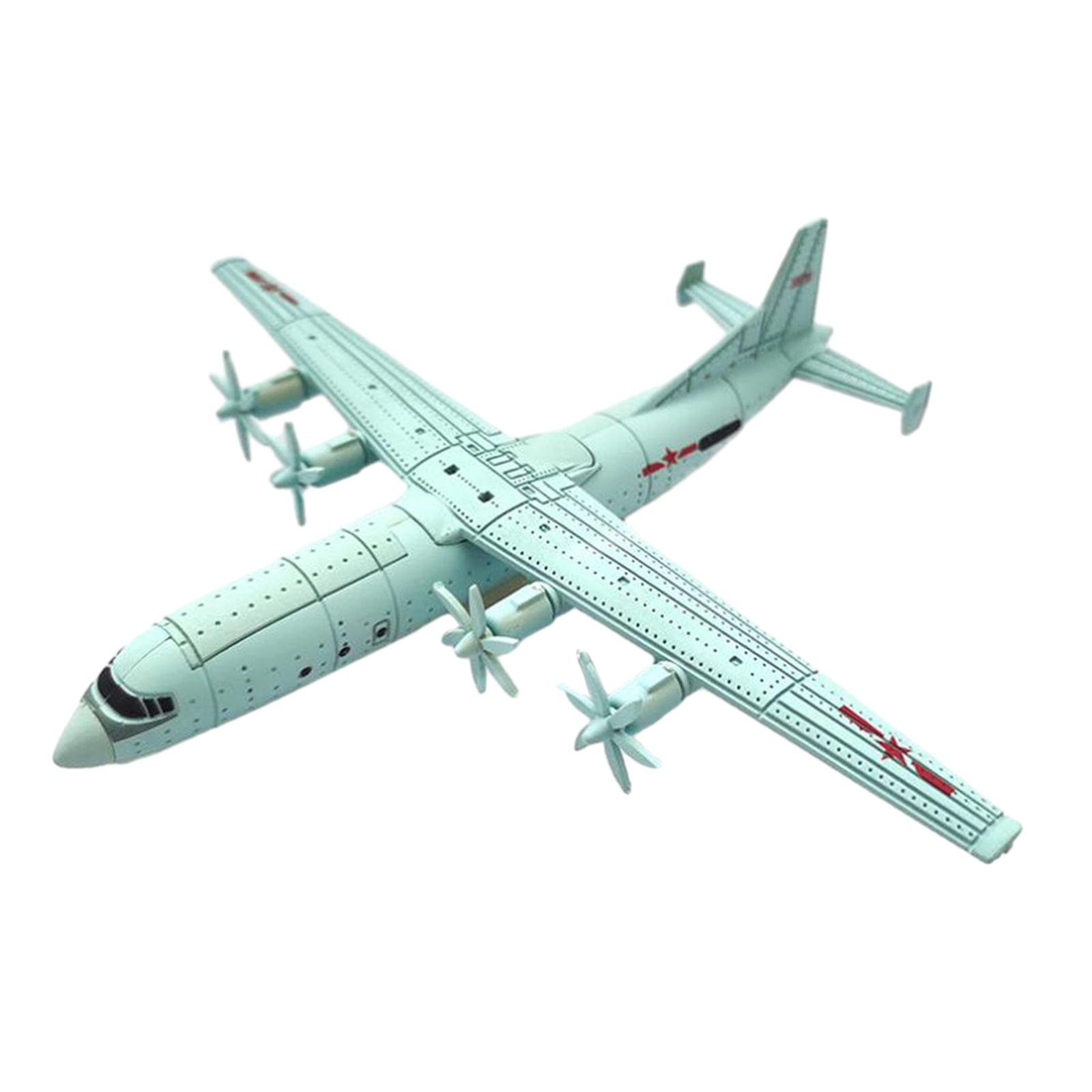 Bothyi - Modelo De Aviación 4D Hecho A Mano Escala 1/240 Para Recuerdos De Fiesta, Escena De Mesa Para Niños, Avión De Transporte