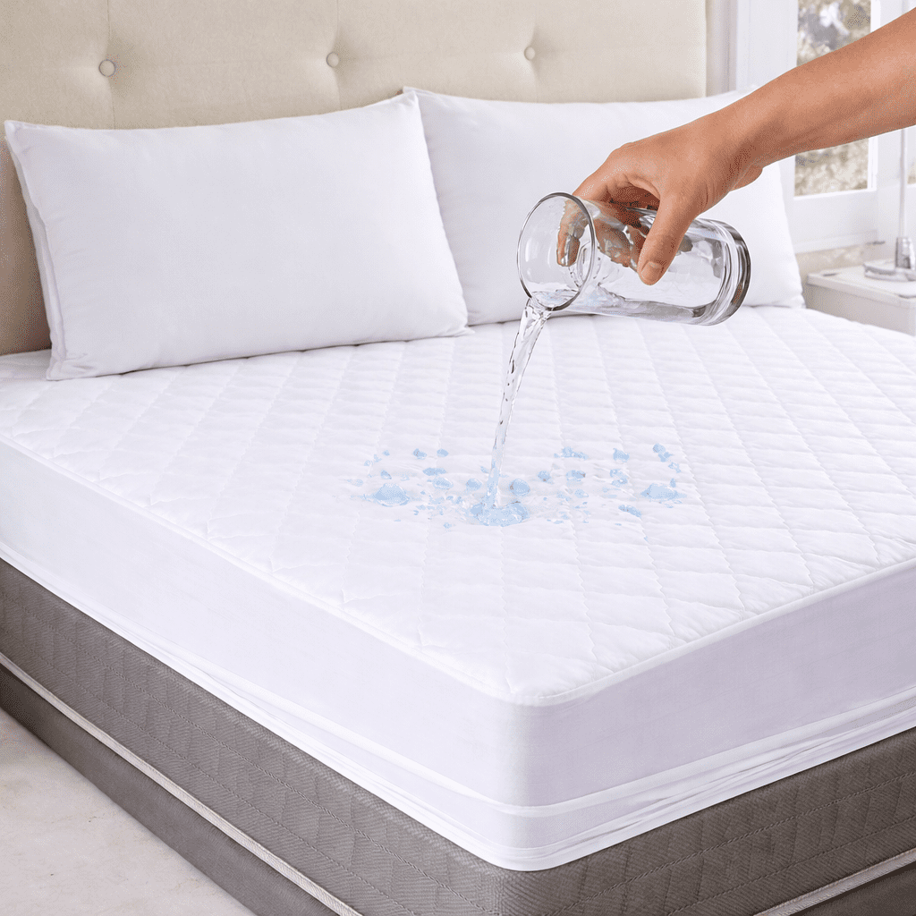 Genérico - Cubre Colchon Impermeable 1 Plaza Y Media Hipoalergenico