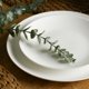 thumbnail image 5 of Juego de Vajilla Stone Lain de 12 piezas, porcelana de hueso, color blanco, 5 of 9
