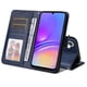 thumbnail image 3 of Funda Billetera para Samsung Galaxy A06 5G con Porta Tarjetas y Soporte Ajustable Azul, 3 of 5