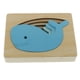 thumbnail image 2 of Rompecabezas De Madera De 5 Capas, Juguete Educativo Temprano Para Bebés, Ballena Azul, 2 of 5