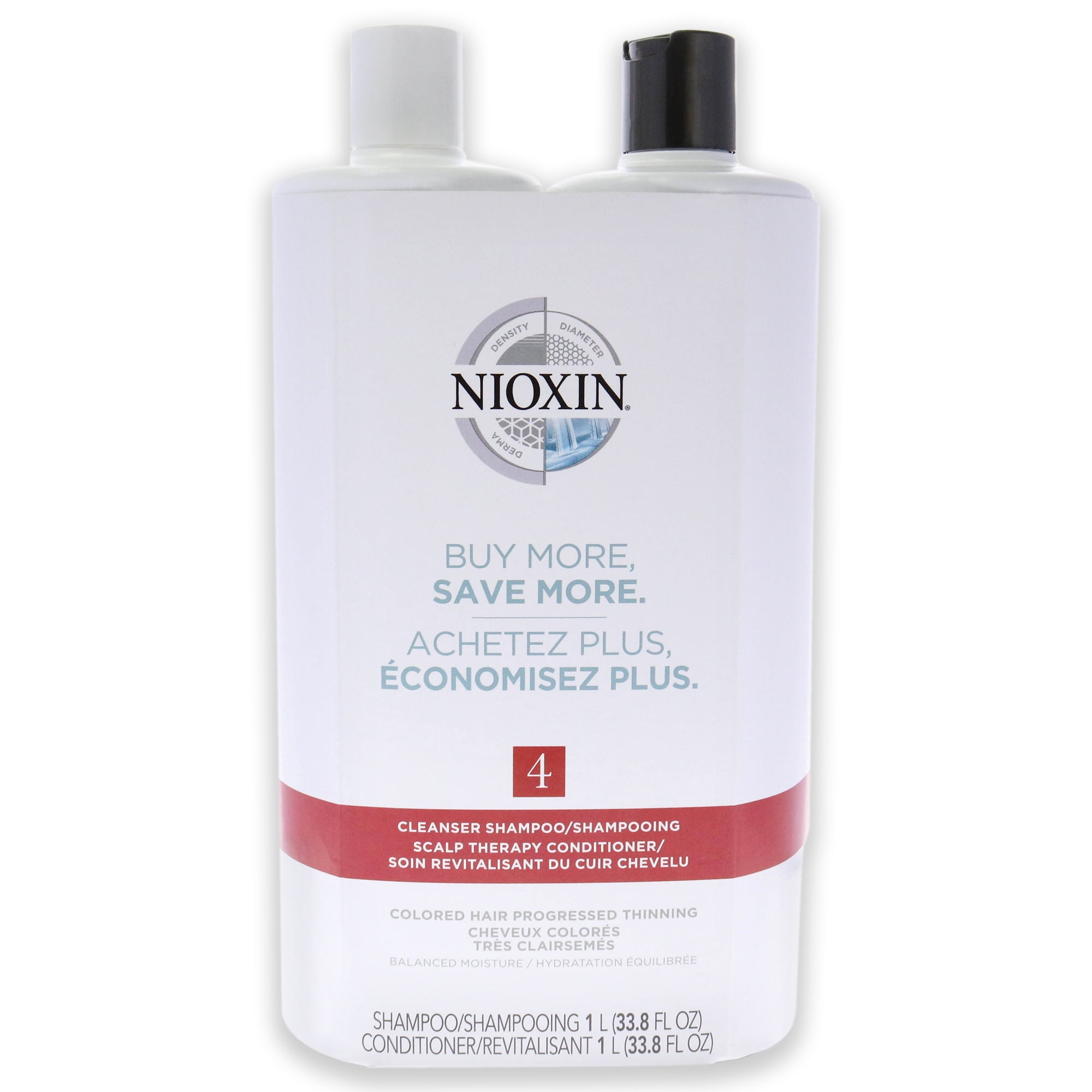 Set Shampoo Y Acondicionador Nioxin System 4 Duo 1000ml Unisex