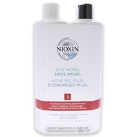 Set Shampoo Y Acondicionador Nioxin System 4 Duo 1000Ml Unisex
