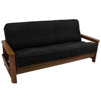 Funda De Futón Blazing Needles, Microgamuza Sólida, Con Doble Cordón