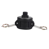 Ioensy - Adaptador De Asa Ibc, Cubo De Tonelada Resistente, Conector Rápido Para Manguera De Agua, Barril De Tonelada, Exterior De 2 A 0,75 Pulgadas