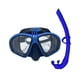 thumbnail image 2 of Conjunto De Snorkel Antiniebla, Equipos De Natación Para Natación, Apnea, Snorkel, Azul Y Negro, 2 of 3