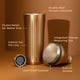 thumbnail image 2 of Coctelera Elevated Craft Diamond Edition 830 ml color cobre, 2 of 9