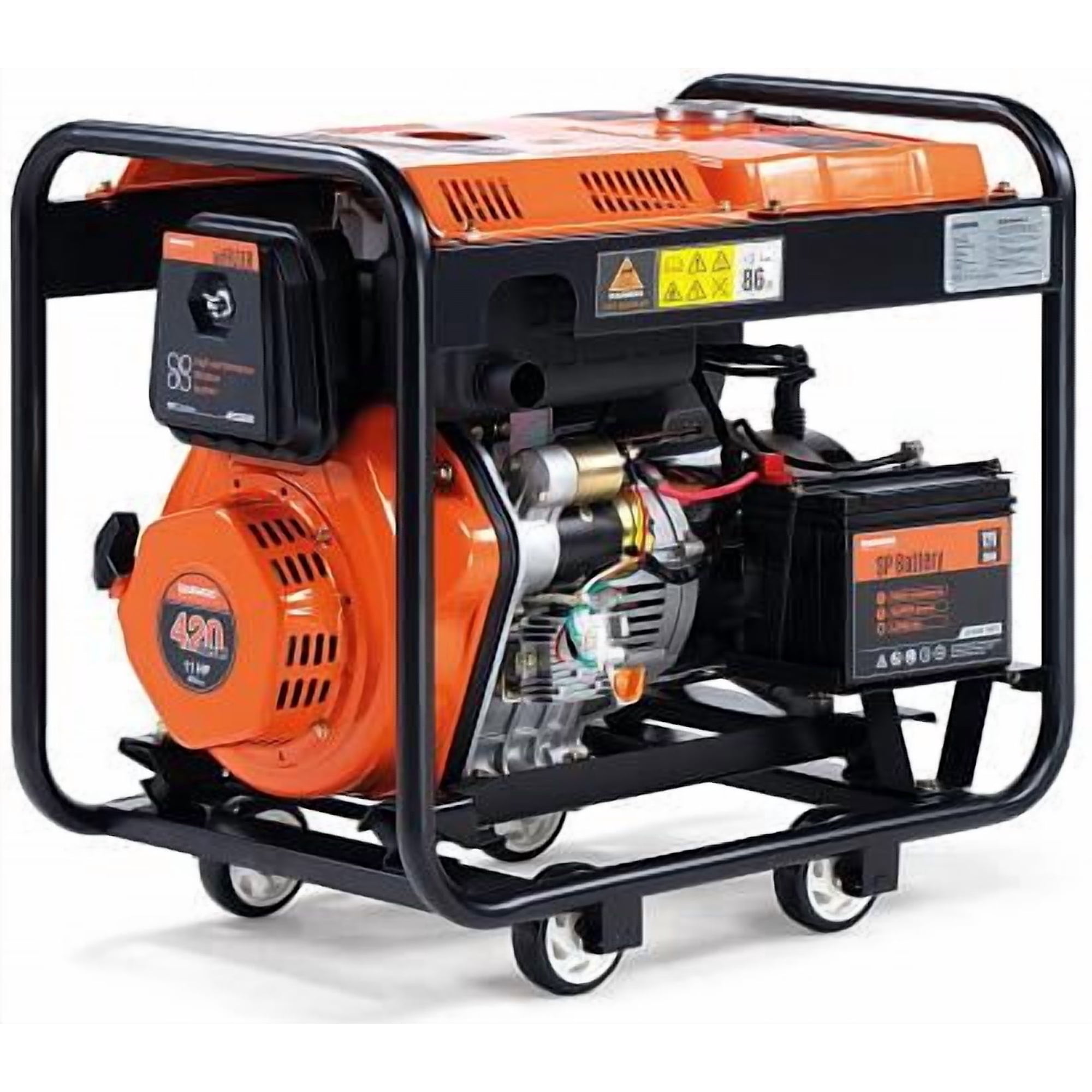Generador Electrico 5 Kw Daewoo Ddae6000xe Diesel 10 Hp