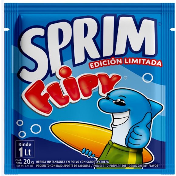Jugo Tetra Pack en Polvo Flipy, 20 g
