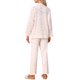 thumbnail image 3 of INSPIRE CHIC Conjunto de Pijama para Mujer 100% Algodón Manga Larga con Botones Ropa de Dormir Conjunto de Descanso con Ajuste Relajado XL Cereza Rosa, 3 of 6